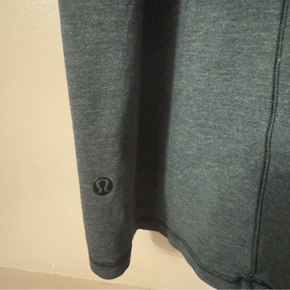 Lululemon Find Your Zen Tank Heathered Black Women Size 6? - Picture 7 of 7